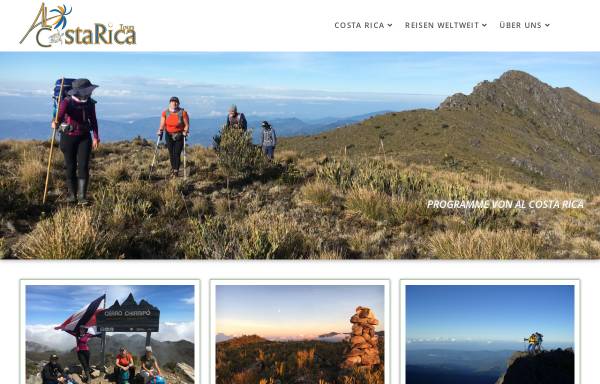 Vorschau von alcostarica.com, Al Costa Rica