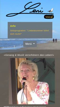 Vorschau der mobilen Webseite www.melodysingers.ch, Melody Singers