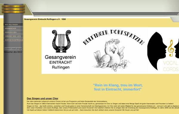 Vorschau von www.mgv-rulfingen.de, MGV Eintracht Rulfingen