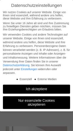 Vorschau der mobilen Webseite www.treppenbau-schmidt.com, Treppenbau Schmidt GmbH