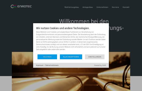 Vorschau von www.enrotec.de, Enrotec Holding GmbH und Co. KG