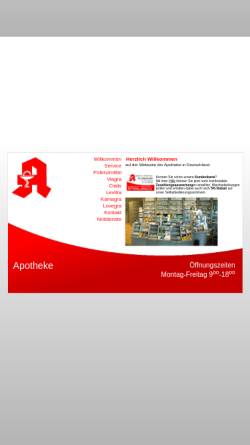 Vorschau der mobilen Webseite www.apothekeimaraghaus.de, Apotheke im Arag Haus