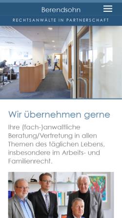 Vorschau der mobilen Webseite www.bmrm.de, Berendsohn - Mayer - Reineke - Maßmann