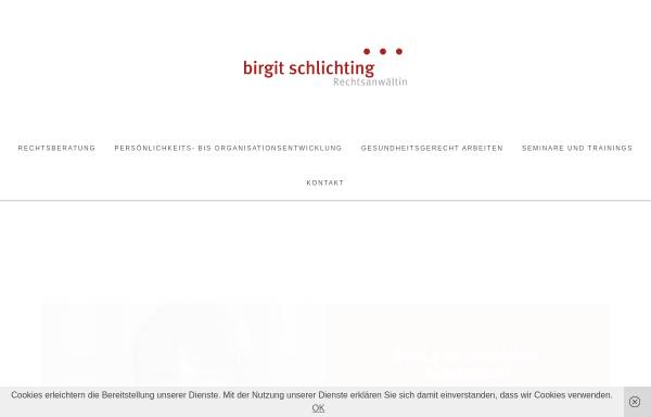 Vorschau von www.birgit-schlichting.de, Schlichting Birgit