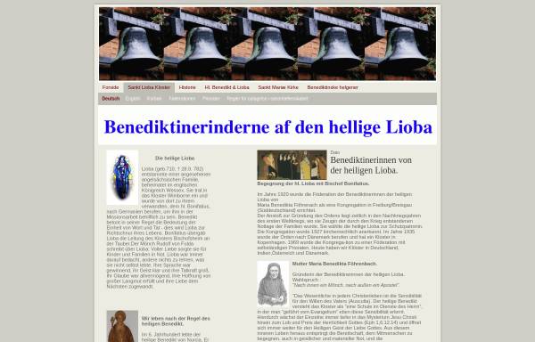 Vorschau von benedikt09.mono.net, Benediktinerinnen von der heiligen Lioba