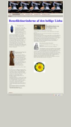 Vorschau der mobilen Webseite benedikt09.mono.net, Benediktinerinnen von der heiligen Lioba