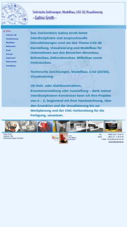 Vorschau der mobilen Webseite www.galinagroth.de, Galina Groth