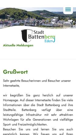 Offizielle Seite der Stadt Battenberg