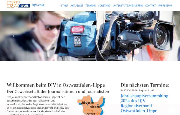 DJV-OWL - Journalistenverband Ostwestfalen-Lippe e.V.