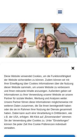 Vorschau der mobilen Webseite www.hinterecker-immobilien.de, Stephan Hinterecker Immobilien RDM e. K.
