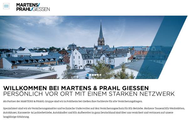 Vorschau von www.martens-prahl-giessen.de, Martens & Prahl Versicherungskontor Gießen GmbH