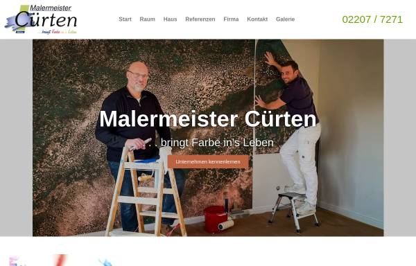Vorschau von www.malermeister-cuerten.de, Malermeister Cürten