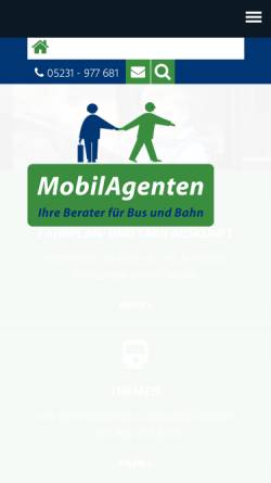 Vorschau der mobilen Webseite www.mobilagenten.de, MobilAgenten