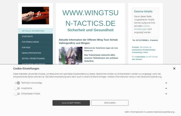 Vorschau von www.wingtsun-vaihingen-enz.de, WTAS-Kampfkunst-Schule Vaihingen/Enz