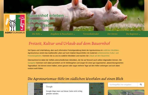 Agrotourismus Südliches Westfalen