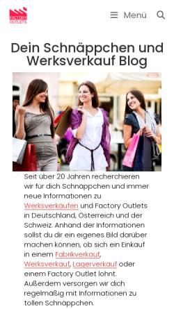 Factory Outles