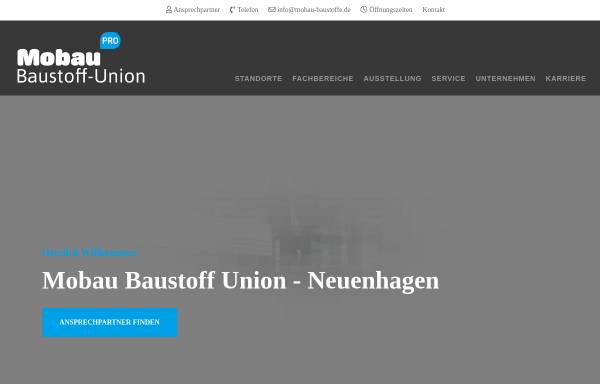 Vorschau von www.bun-neuenhagen.de, Baustoff-Union Neuenhagen GmbH