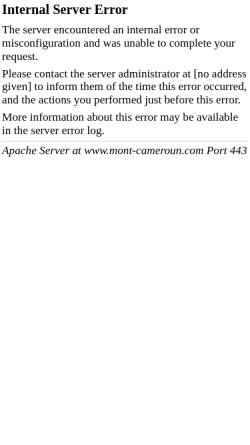 Vorschau der mobilen Webseite www.mont-cameroun.com, Mont Cameroun