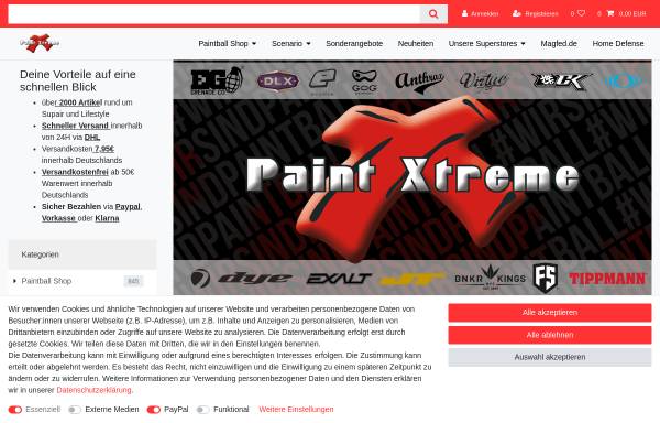 Vorschau von www.paint-xtreme.com, Paint Xtreme GmbH