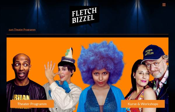 Vorschau von www.fletch-bizzel.de, Theater Fletch Bizzel