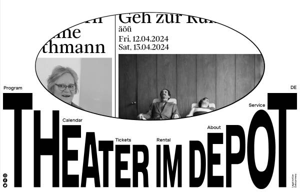 Vorschau von www.theaterimdepot.de, Theater im Depot