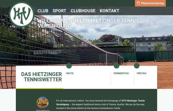 Vorschau von www.htv-tennis.at, Hietzinger Tennis-Vereinigung