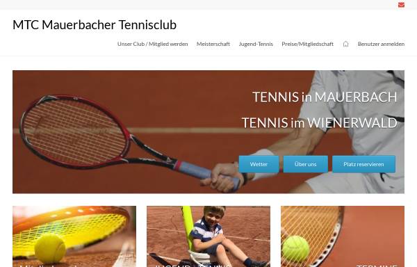 Vorschau von mauerbach-mtc.at, Mauerbacher Tennis Club