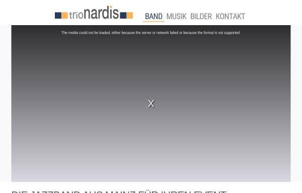 Vorschau von www.trio-nardis.de, Trio Nardis