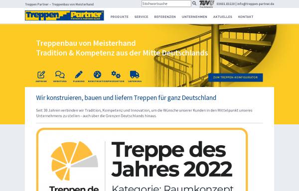 Vorschau von www.treppen-partner.de, Pietsch & Partner GmbH