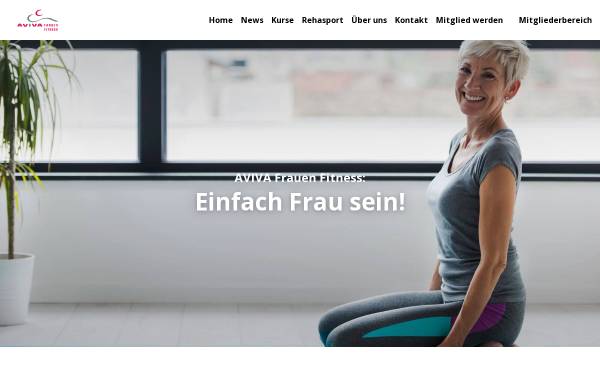 Vorschau von www.aviva-frauen-fitness.de, Aviva-Frauen-Fitness