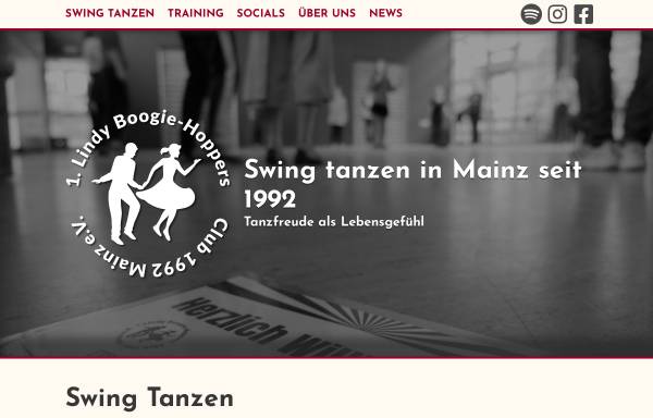 Vorschau von www.swing-tanzen.de, Lindy Boogie Hoppers e.V. Mainz