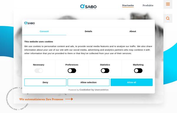 Vorschau von sabo.de, Sabo Elektronik GmbH
