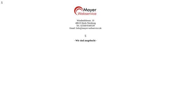 Vorschau von www.mayer-webservice.de, Mayer Webservice, Jürgen Lammers