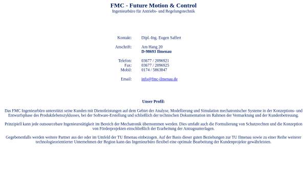 FMC - Future Motion & Control