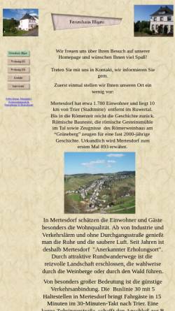 Vorschau der mobilen Webseite fewo-illigen.de, Ferienwohnung Illigen