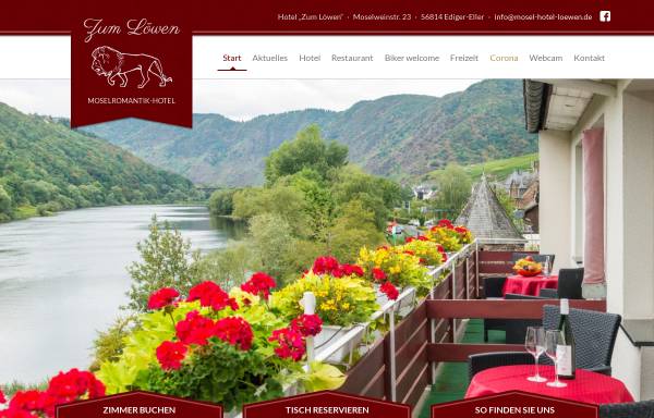 Vorschau von www.mosel-hotel-loewen.de, Moselromantik-Hotel Zum Löwen