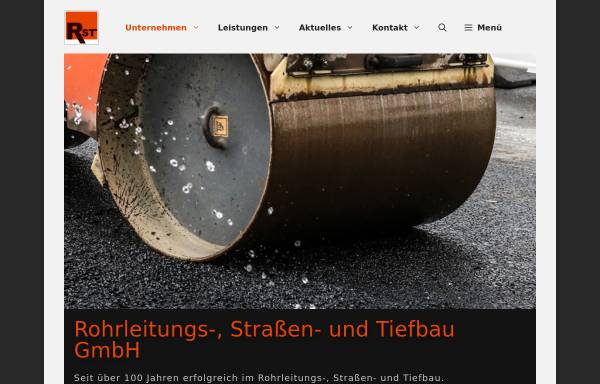 Vorschau von www.rst-bau.de, RST Rohrleitungs-, Straßen- und Tiefbau GmbH