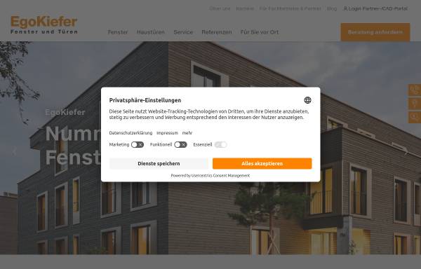 Vorschau von www.egokiefer.ch, EgoKiefer AG