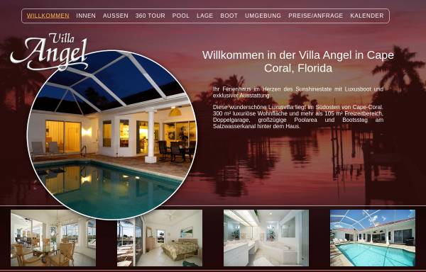 Vorschau von www.villa-angel.de, Villa Angel