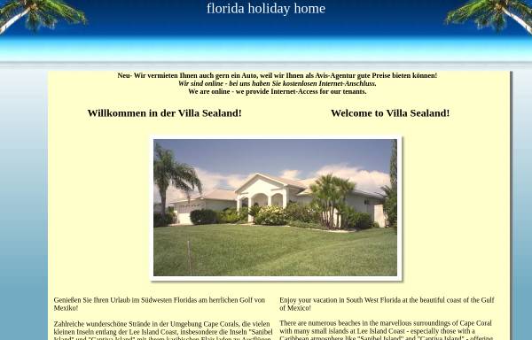 Vorschau von www.florida-holiday-home.com, Villa Sealand