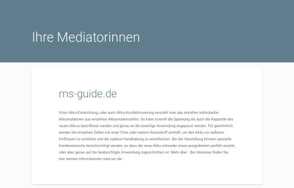 Vorschau von www.ms-guide.de, Die Münster-Suchmaschine