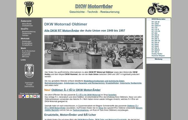 Vorschau von www.dkw-motorraeder.de, DKW RT Motorräder