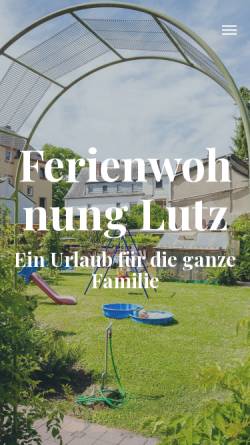 Vorschau der mobilen Webseite www.fewo-lahnstein.de, Ferienwohnung Lutz