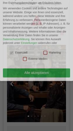 Vorschau der mobilen Webseite akustik.roman-wagner.de, Roman Wagner Hörgeräte GmbH