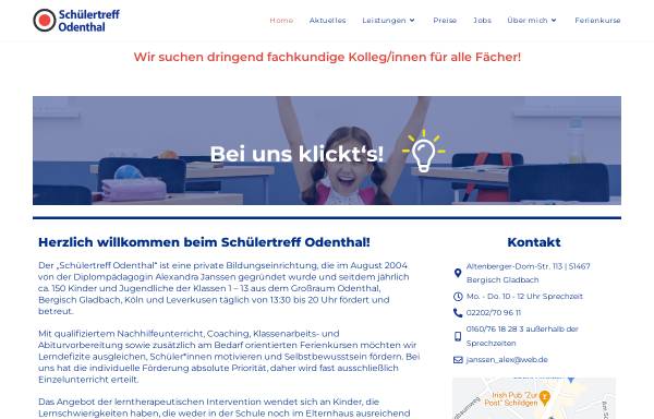 Vorschau von www.schuelertreff-odenthal.de, Schülertreff Odenthal