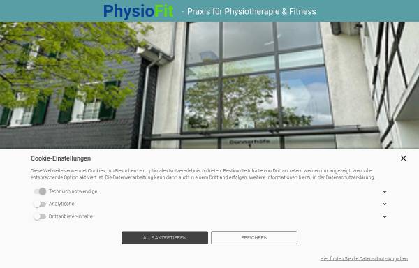 Vorschau von www.physiotherapie-odenthal.de, Physiofit