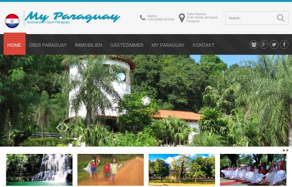 Vorschau von www.my-paraguay.com, My Paraguay