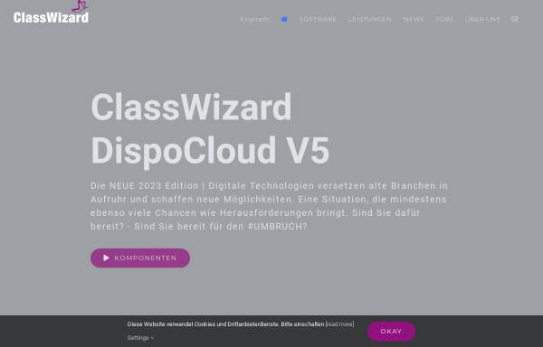 Vorschau von classwizard.com, ClassWizard GmbH