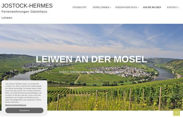 Vorschau von www.jostock-hermes.de, Weingut Pension Jostock-Hermes