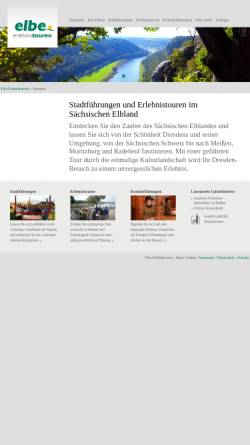 Vorschau der mobilen Webseite www.elbe-erlebnistouren.de, Elbe Erlebnistouren
